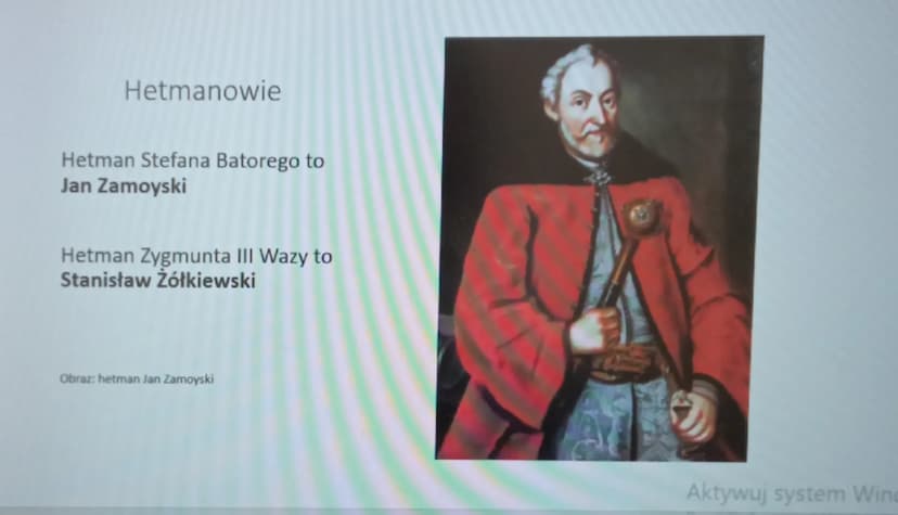 "
Wojny z Rosją "
historia 6
Podsumowanie tematu Ważne daty
1576-wybór Stefana Batorego na króla
Polski
1576-1586-lata panowanie Stefana
Bat