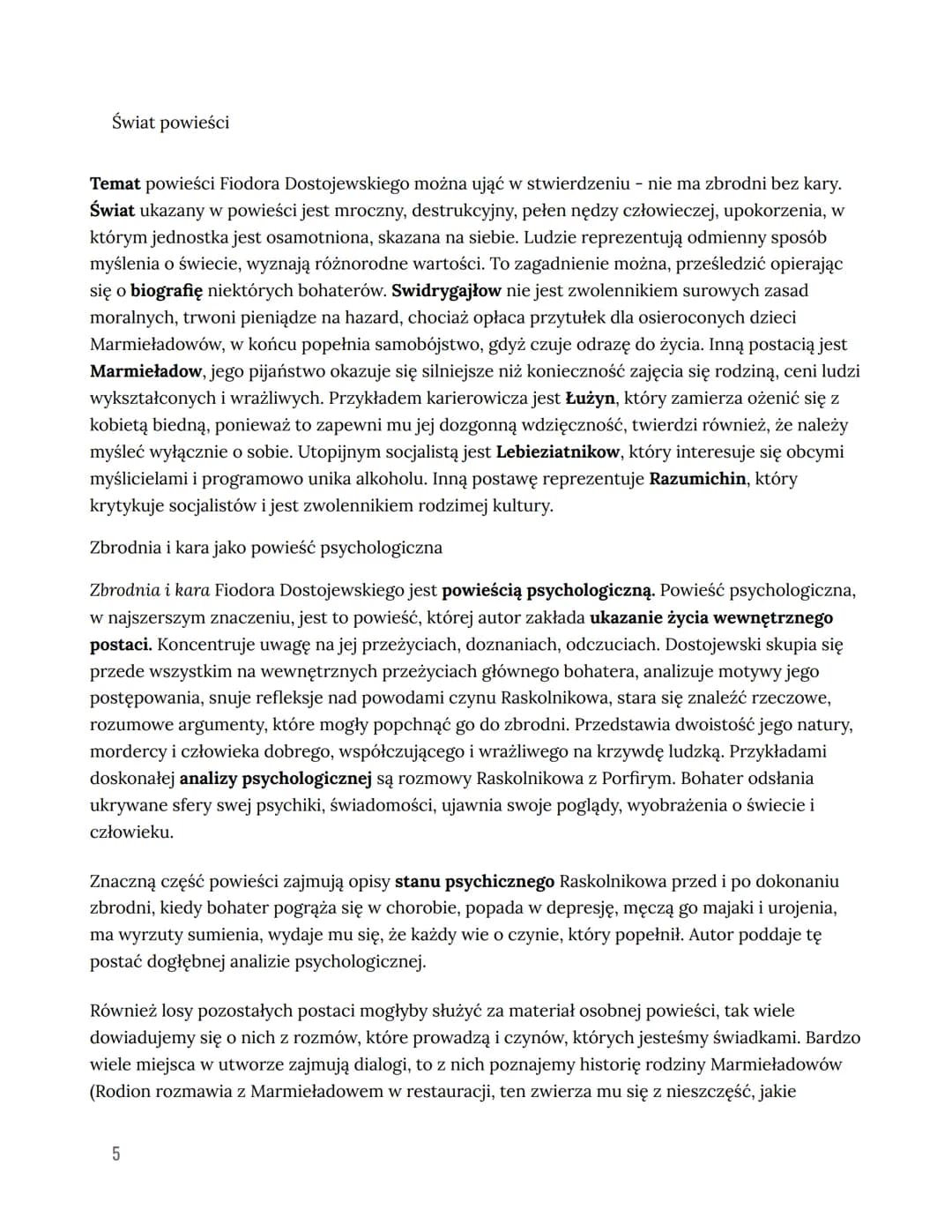 rodzaj literacki: epika
gatunek literacki: powieść psychologiczna
ZBRODNIA I KARA
Fiodor Dostojewski
CZAS I MIEJSCE AKCJI
Akcja rozgrywa się