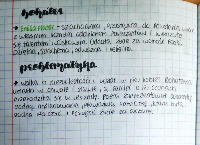 invieri
Putkownika
czas i miejsce akcji
1831V.
➜bliżej nieokreślone miejsce -bóv chatka leśnika
plan wydarzeń
1. stawienie się przed chatą P