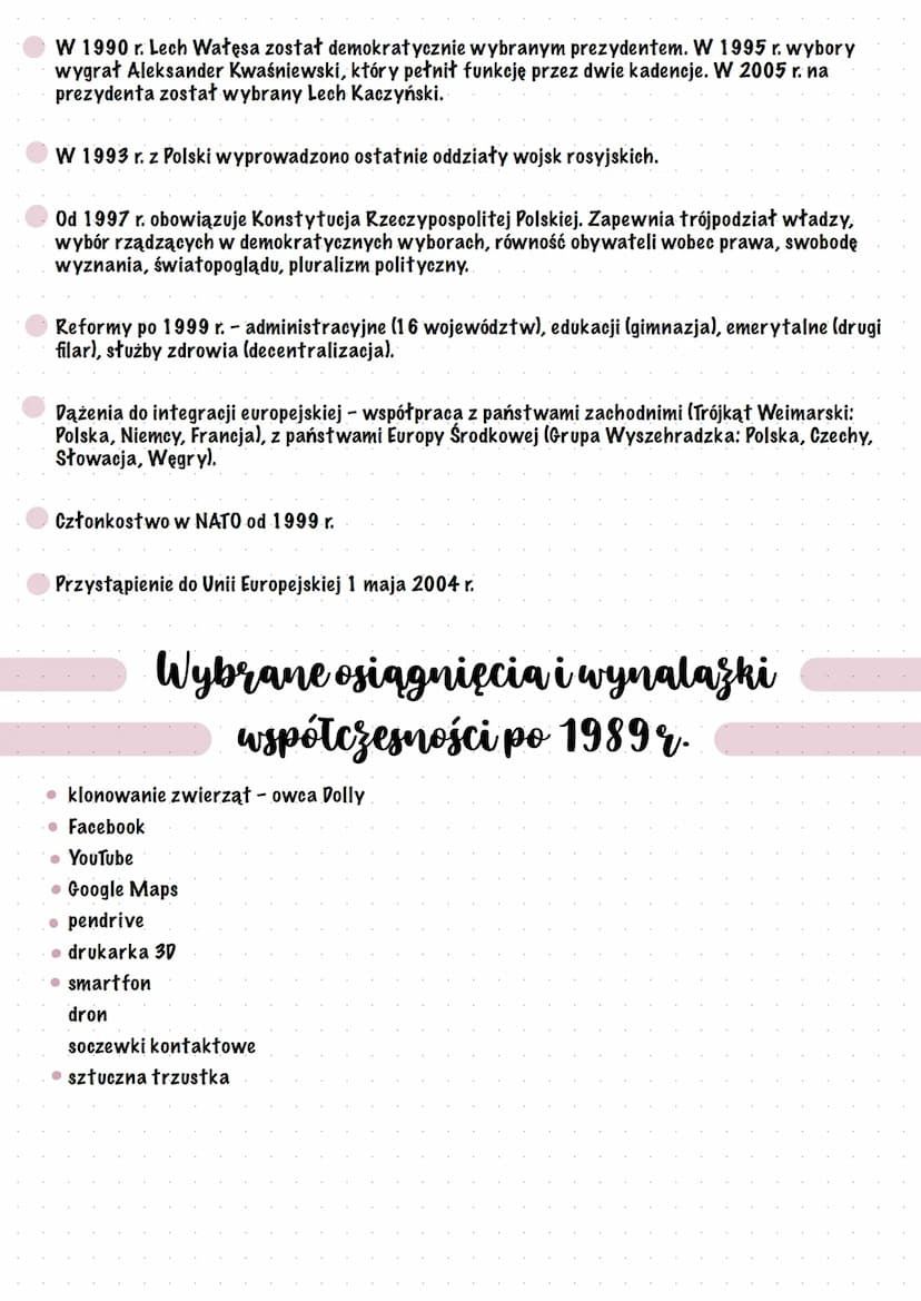 Współczesność
Współczesność to termin, którego używa się dla określenia zjawisk kulturowych po II wojnie
światowej.
Najwyraźniej wyodrębnia 