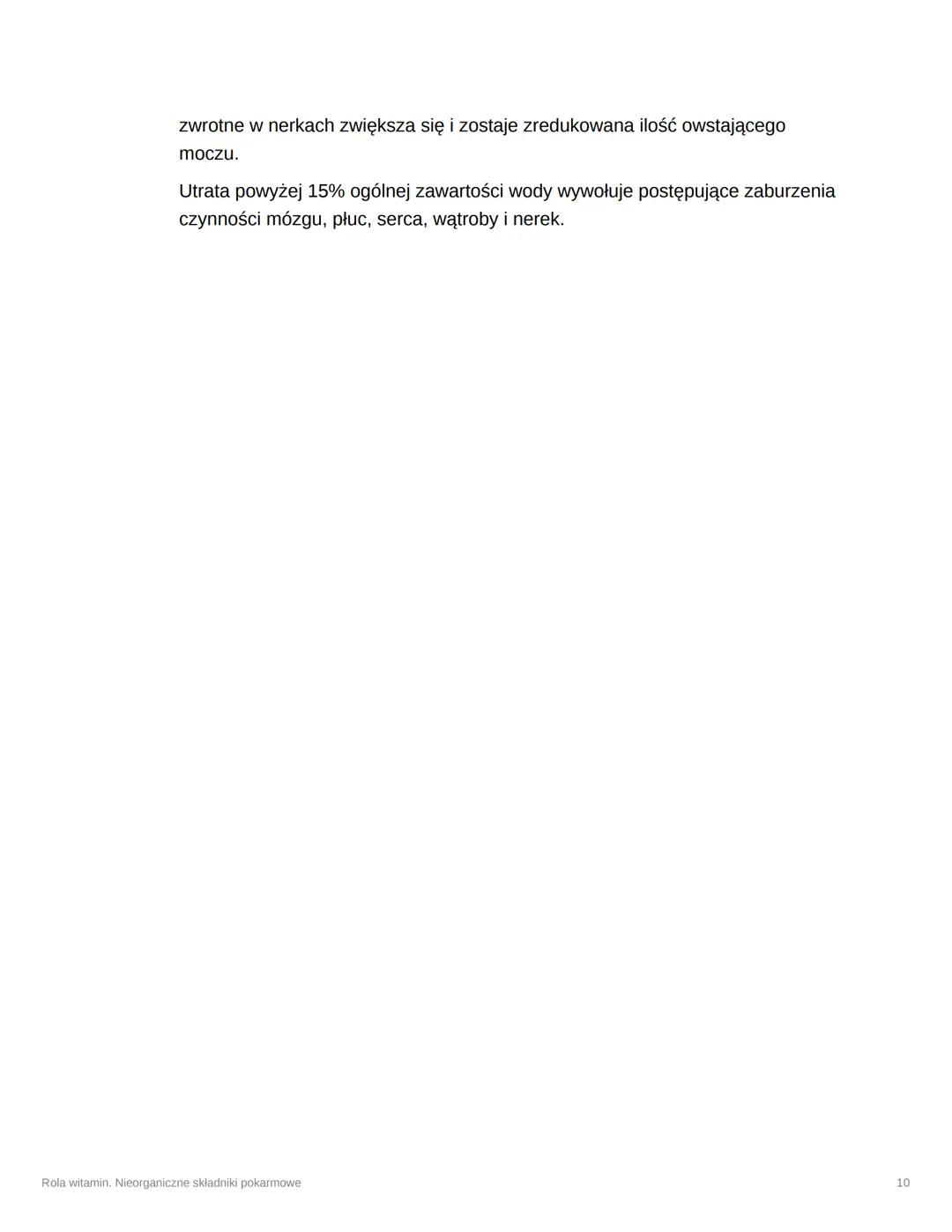 Rola witamin. Nieorganiczne
składniki pokarmowe
Tags
Checkbox
Date
Trudne
@November 3, 2023
▼ Nieorganiczne składniki pokarmowe
witaminy i s