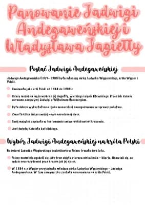 Know panowanie Jadwigi Andegawenskiej i Wladyslawa jagielly thumbnail