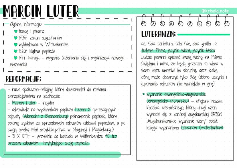 LUTERANIZM W RZESZY
ROZWÓJ:
poparcie tez Lutra przez innych profesorów
Uniwersytetu w Wittenberdze oraz intelektualistów
• ukazanie się druk