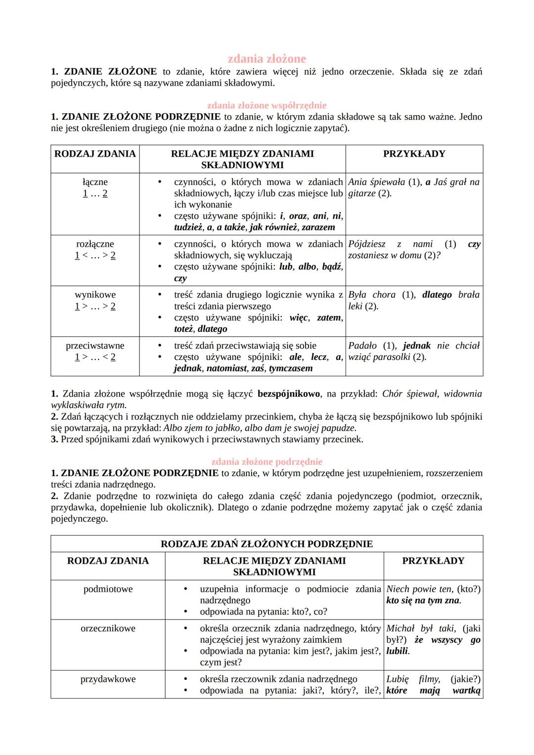 # składnia
wypowiedzenie

1.  WYPOWIEDZENIE to wyraz lub grupa wyrazów powiązanych gramatycznie i znaczeniowo,
przekazująca zrozumiały komun