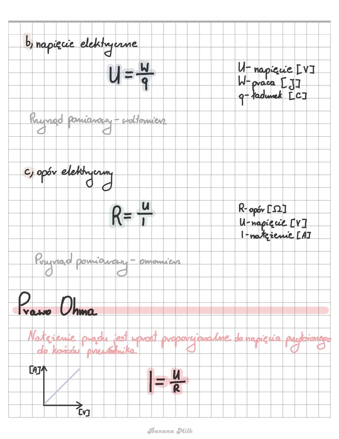 Pead elekty
elektryczny
Opór elektryczny
Piad elektrycam uporządkowany przepływ elektronów
Umowny kierunek przepływu prądu:
+
Rzeczywisty ki