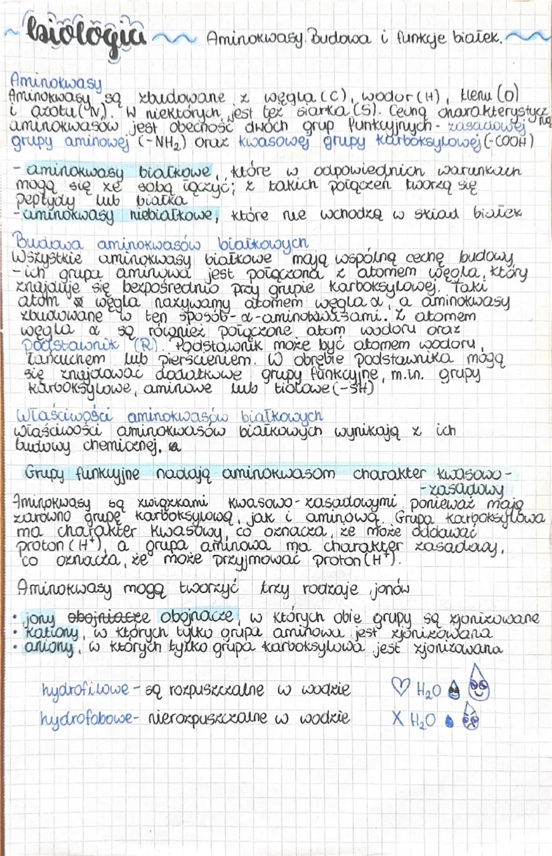 --- OCR Start ---
Aminokwasy
białkowe mogą łączyć się wiązaniami peptydowymi
Wiązania peptydowe
I workerie
się na rybosomach,
digopeptydy-2-