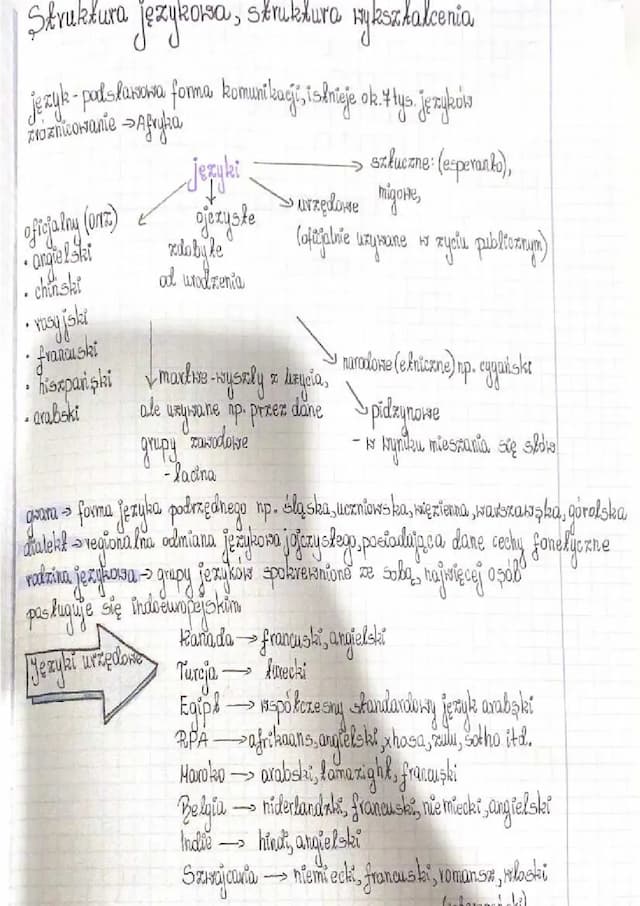 Know struktura wykształcenia, struktura językowa  thumbnail
