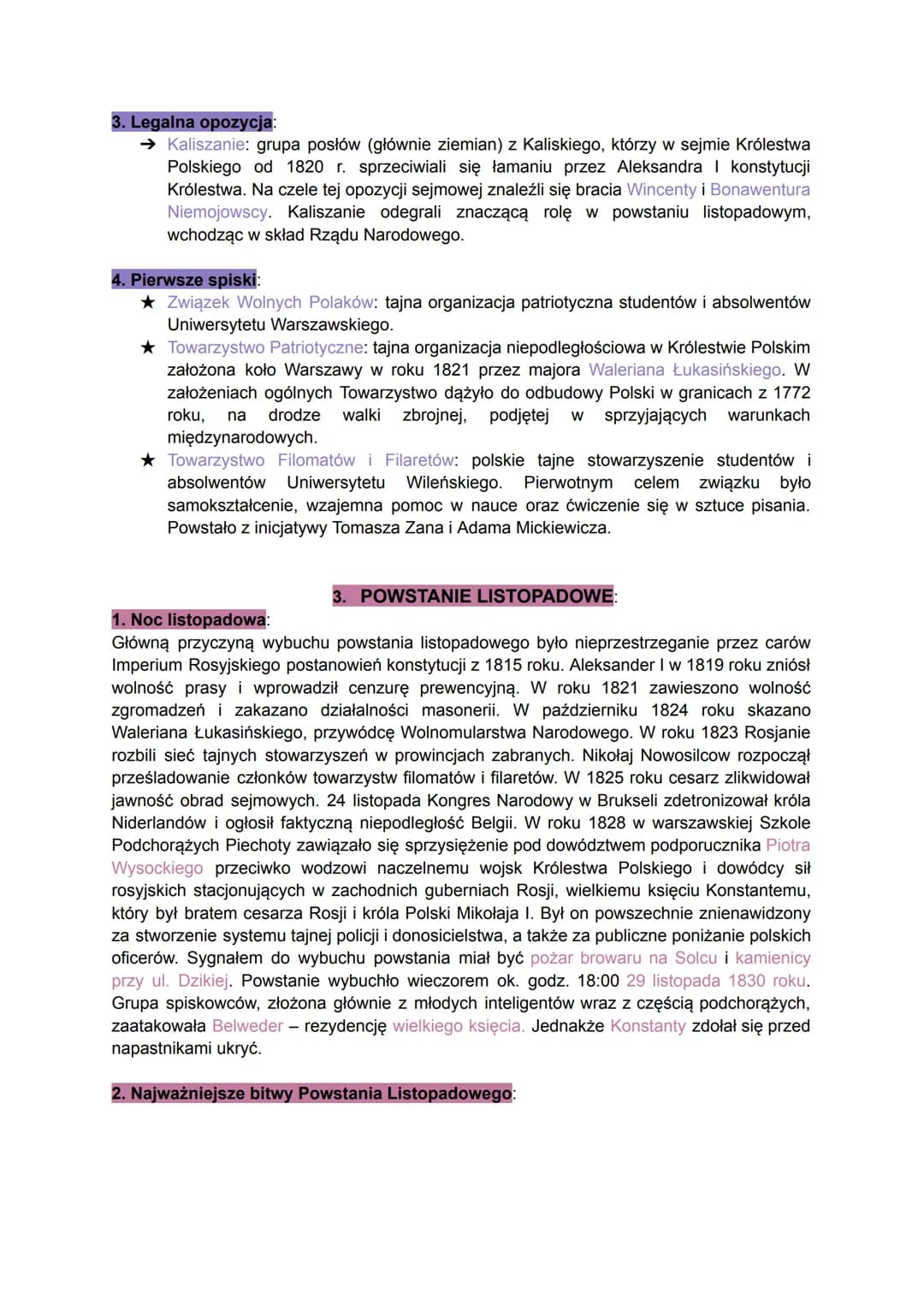 1. SYSTEM WIEDEŃSKI NA ZIEMIACH POLSKICH.
1. Nowy podział ziem:
Na kongresie wiedeńskim ustalono nowy podział ziem polskich obowiązujący od 