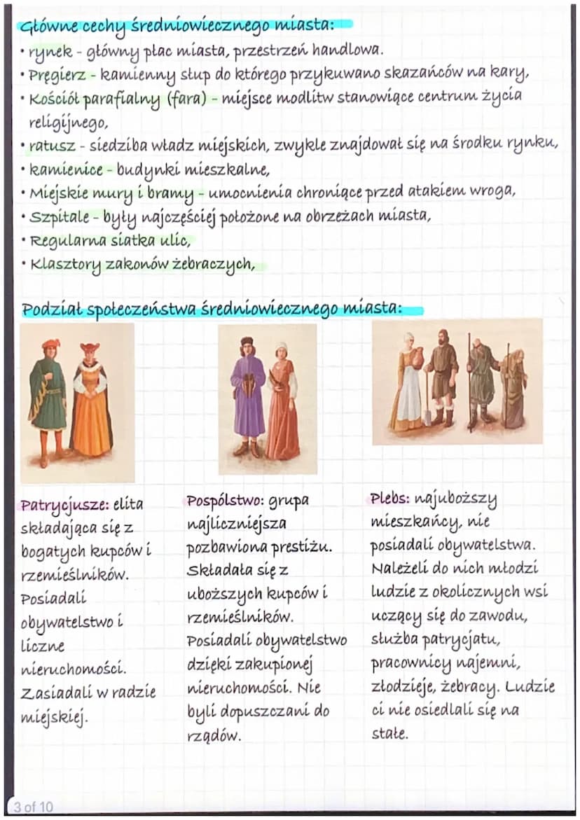 Historia
1. Nowe rozwiązania w rolnictwie: powrót do gospodarki naturalnej
(rolnictwo i hodowla)
2
Trójpolówka: jedno pole było nie było.
wy