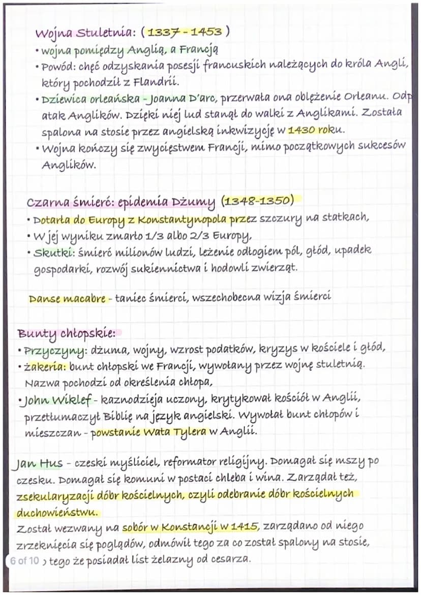 Historia
1. Nowe rozwiązania w rolnictwie: powrót do gospodarki naturalnej
(rolnictwo i hodowla)
2
Trójpolówka: jedno pole było nie było.
wy