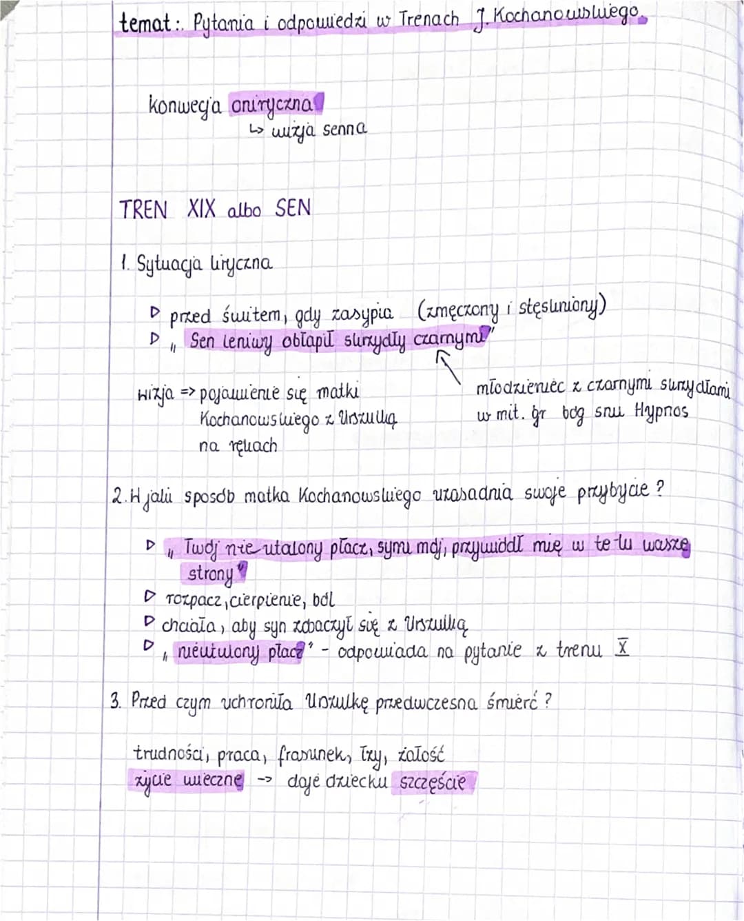 
<p>W literaturze renesansowej w Polsce jednym z najważniejszych gatunków było epicedium, czyli pieśń żałobna śpiewana podczas pogrzebu zmar