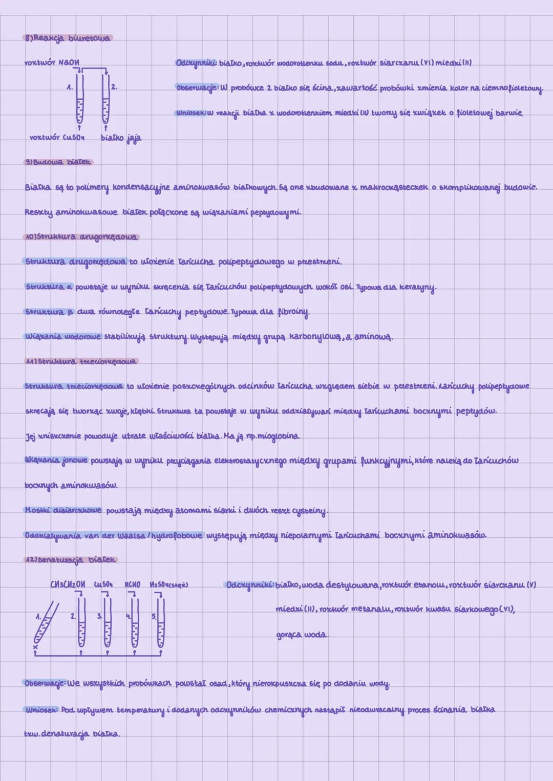 A)Wxór ogólny «-aminokwasów
R-CH-COOM
Nuz
(2) Co to α-aminokwas
Aminokwasy, w których cząsteckkach grupy - Coon (karboksylowa) i -NM₂ (amino
