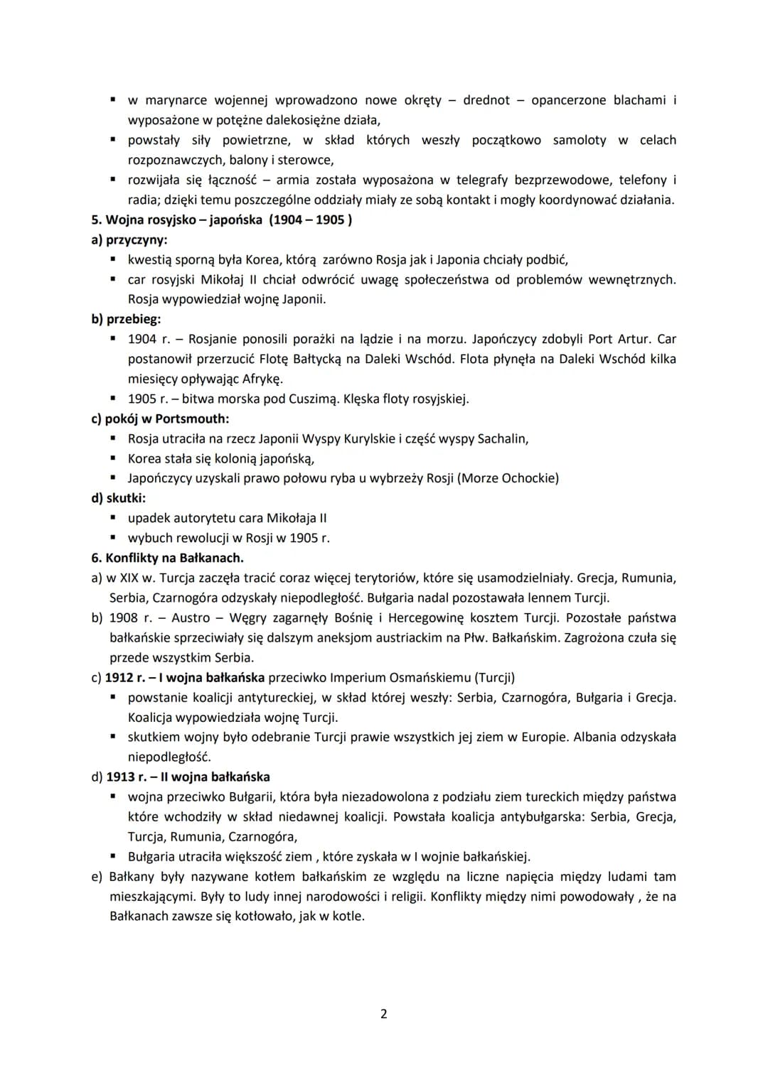 1. Nowe mocarstwa drugiej połowie XIX wieku zmieniły układ sił. Były to:
a)Niemcy i Włochy, które powstały dzięki zjednoczeniu,
b) Stany Zje