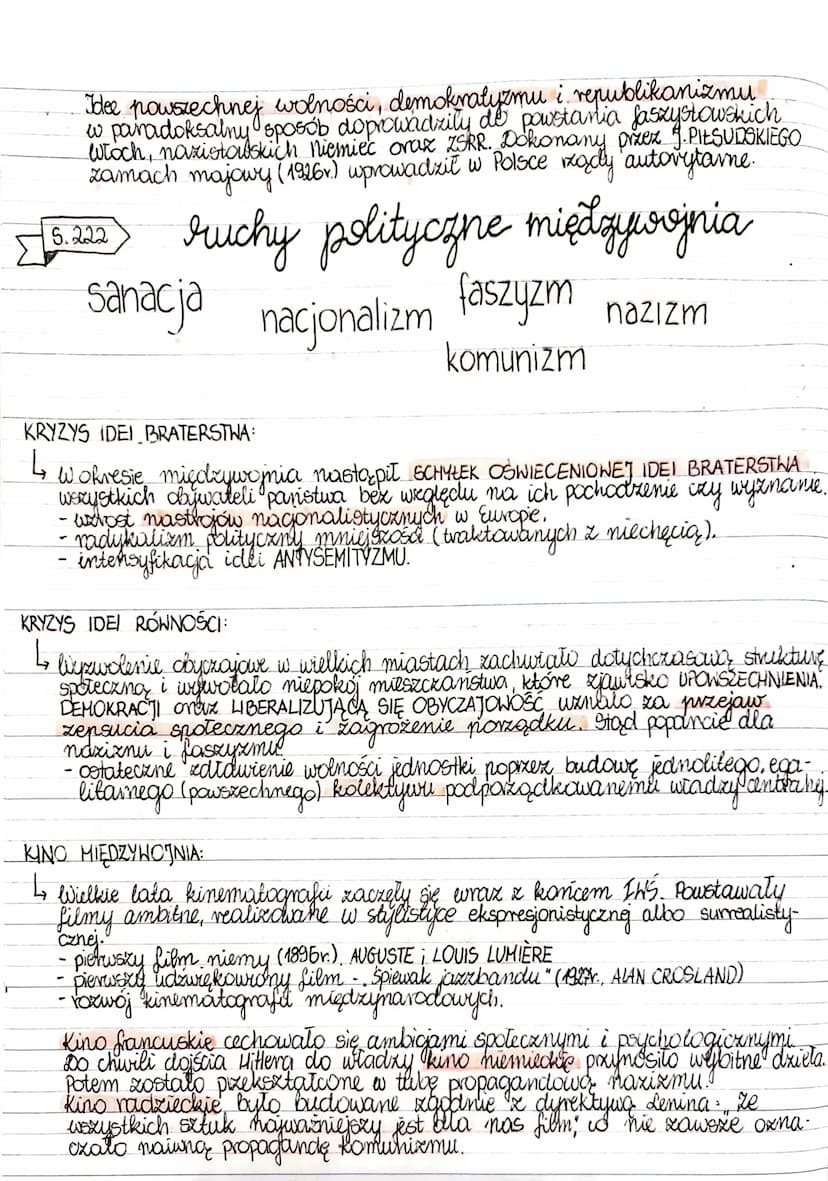 Lurudziestolecie miedzywojenne
1918-1939
CZAS TRWANIA: listopad 1918 r. (koniec I WS) - wrzesień 1939r. (początek TI WS)
to niektóre element