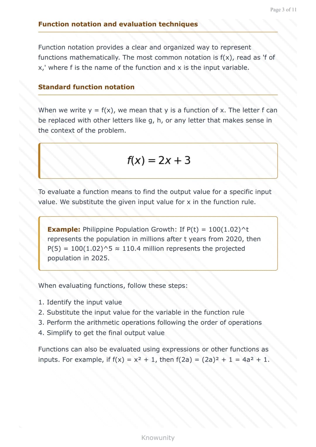 Functions and Their Graphs: Definition, Notation, and TypesMaster ...