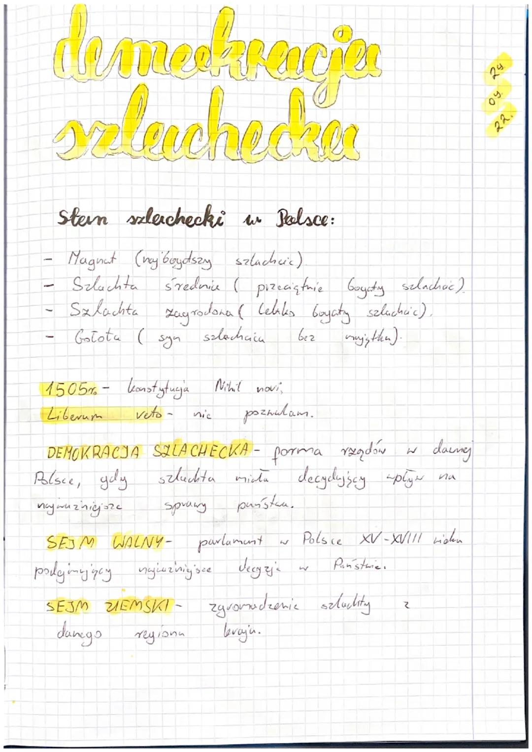 # demekreacier
szlachecka

Stein szlachecki w Polsce:
- Magnut (nay boydszy szlachaic)
- Szlachta średnice (przeciętnie Goyaty szlachac).
- 