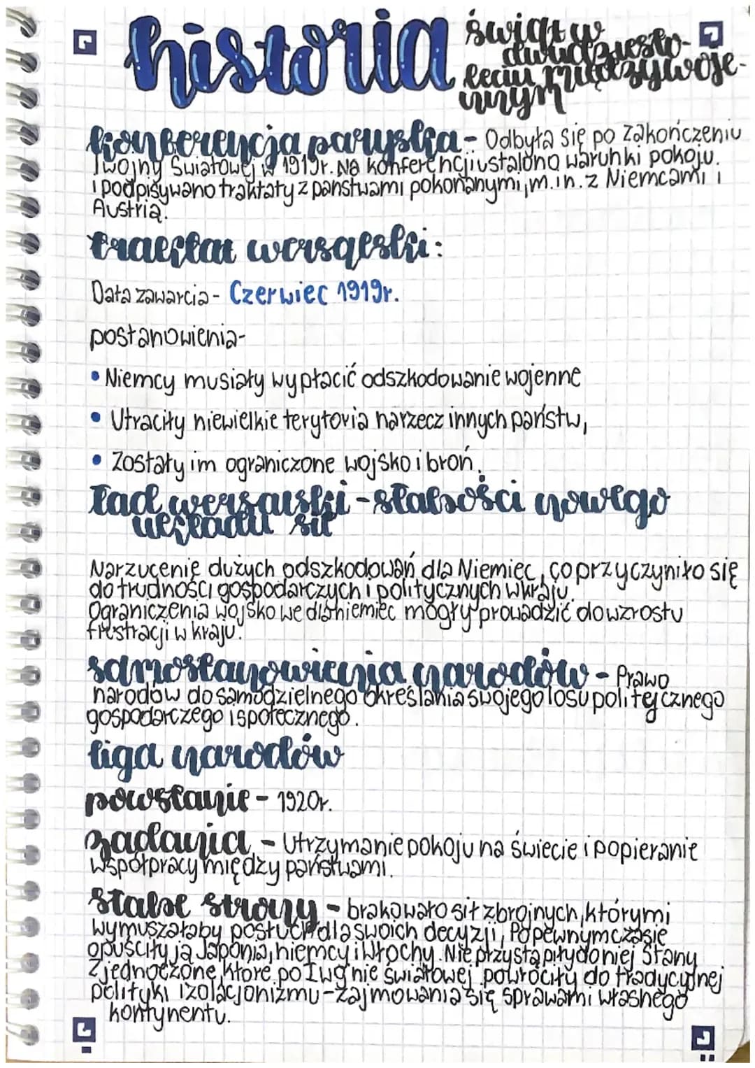 świat w dwudziestoleciu międzywojennym