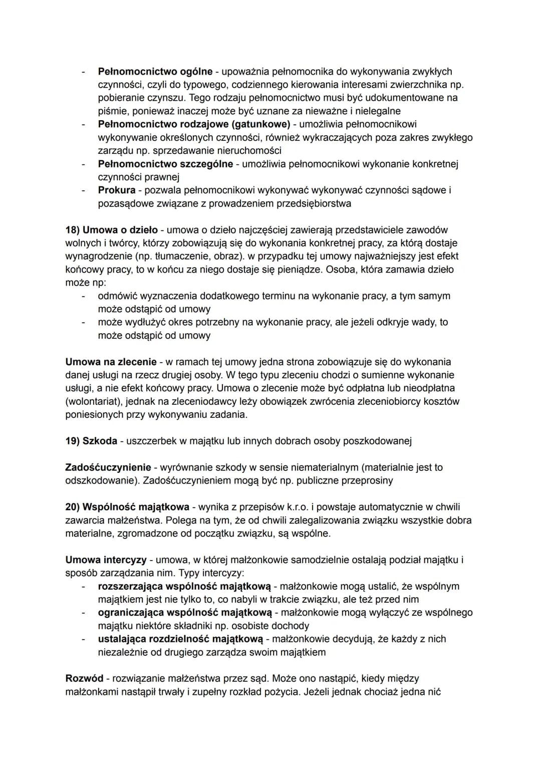 PRAWO
1) Prawo - postrzegane jest w dwóch znaczeniach: podmiotowym i przedmiotowym. W
sensie przedmiotowym prawo to całość lub część norm, k