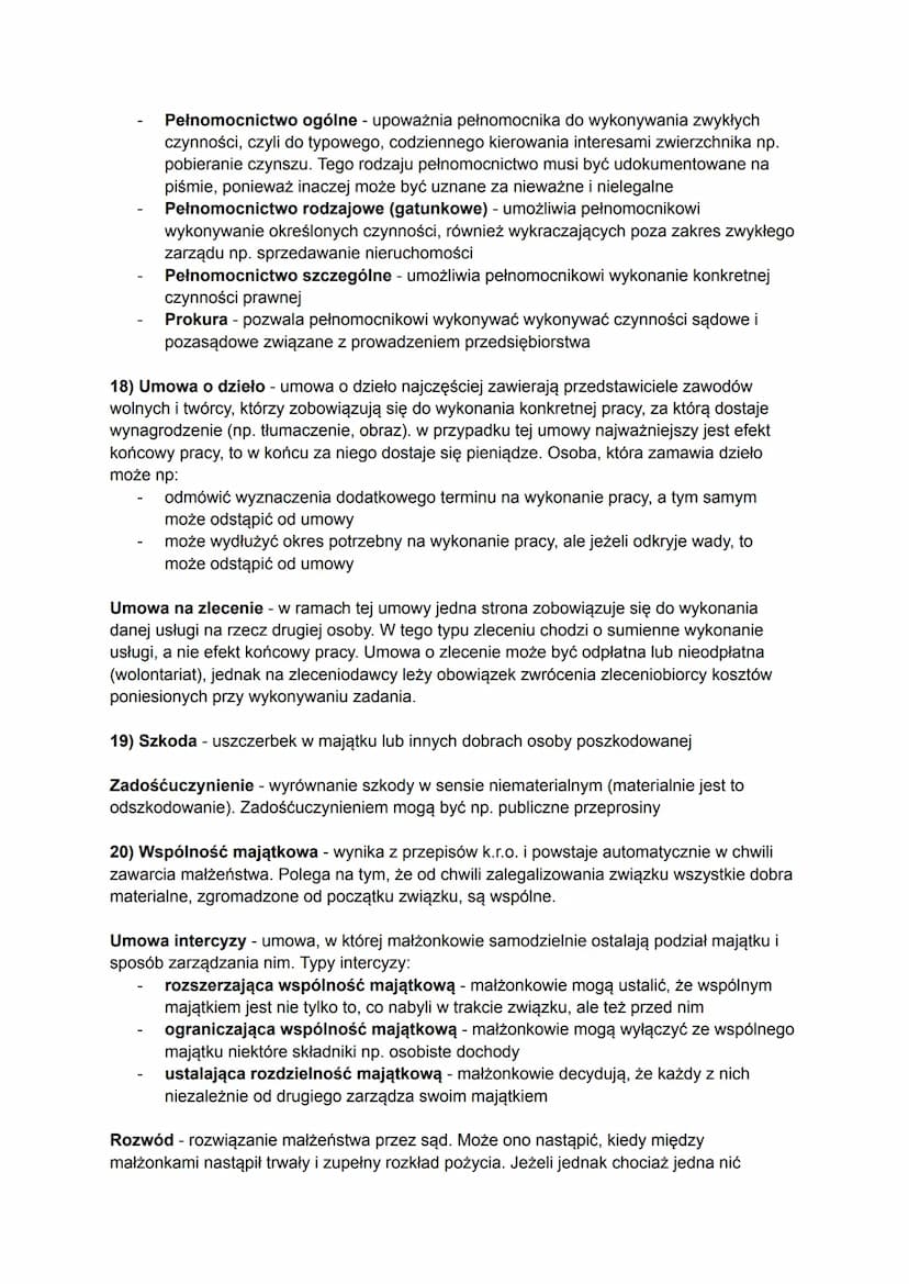 PRAWO
1) Prawo - postrzegane jest w dwóch znaczeniach: podmiotowym i przedmiotowym. W
sensie przedmiotowym prawo to całość lub część norm, k
