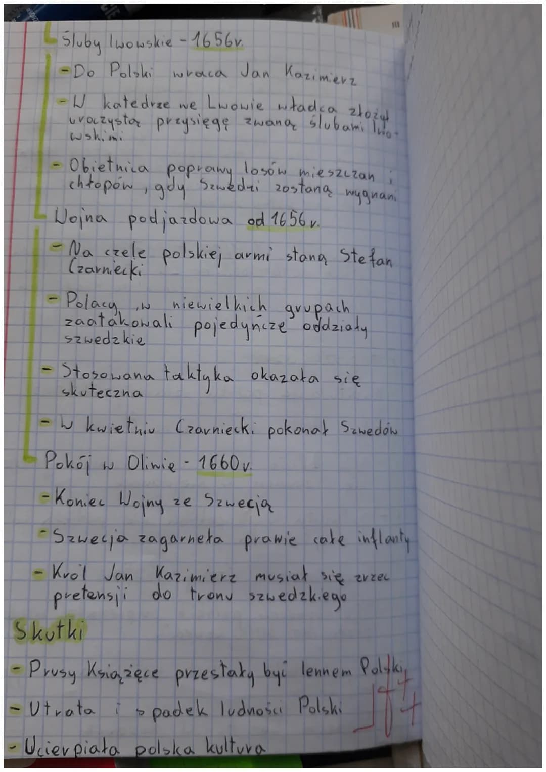 Lekcija
Temat: Potop szwedzki
Nowy konflikt ze Szwecją
Rzeczpospolita 1655
Atak Szwedów na
doprowadził do
opanowania większej części
kraju. 