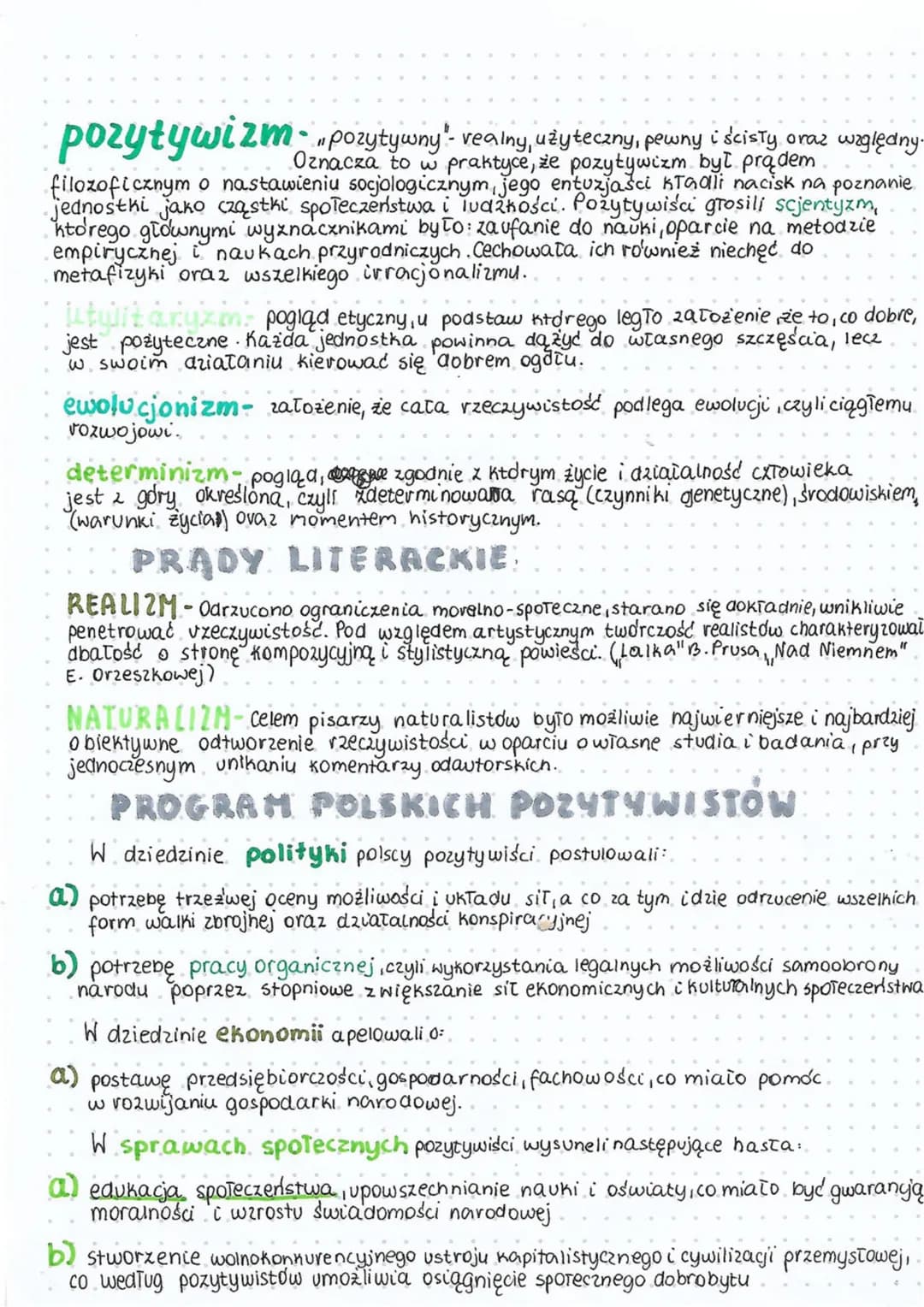 pozytywizm pozytywny"- realny, użyteczny, pewny i ścisty oraz waględny.
Oznacza to w praktyce, że pozytywizm był prądem.
filozoficznym o nas