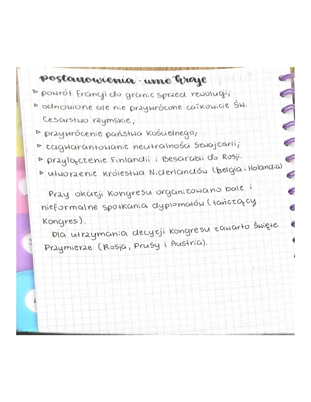 telzoja 2
05.09
2022
T: Kongres wiedeński
2. 10. 1814 r-otwarcie kongresu Wiedeńskiego...
9.06. 1815 r-zakończenie kongresu.
-11-
18.06. 181