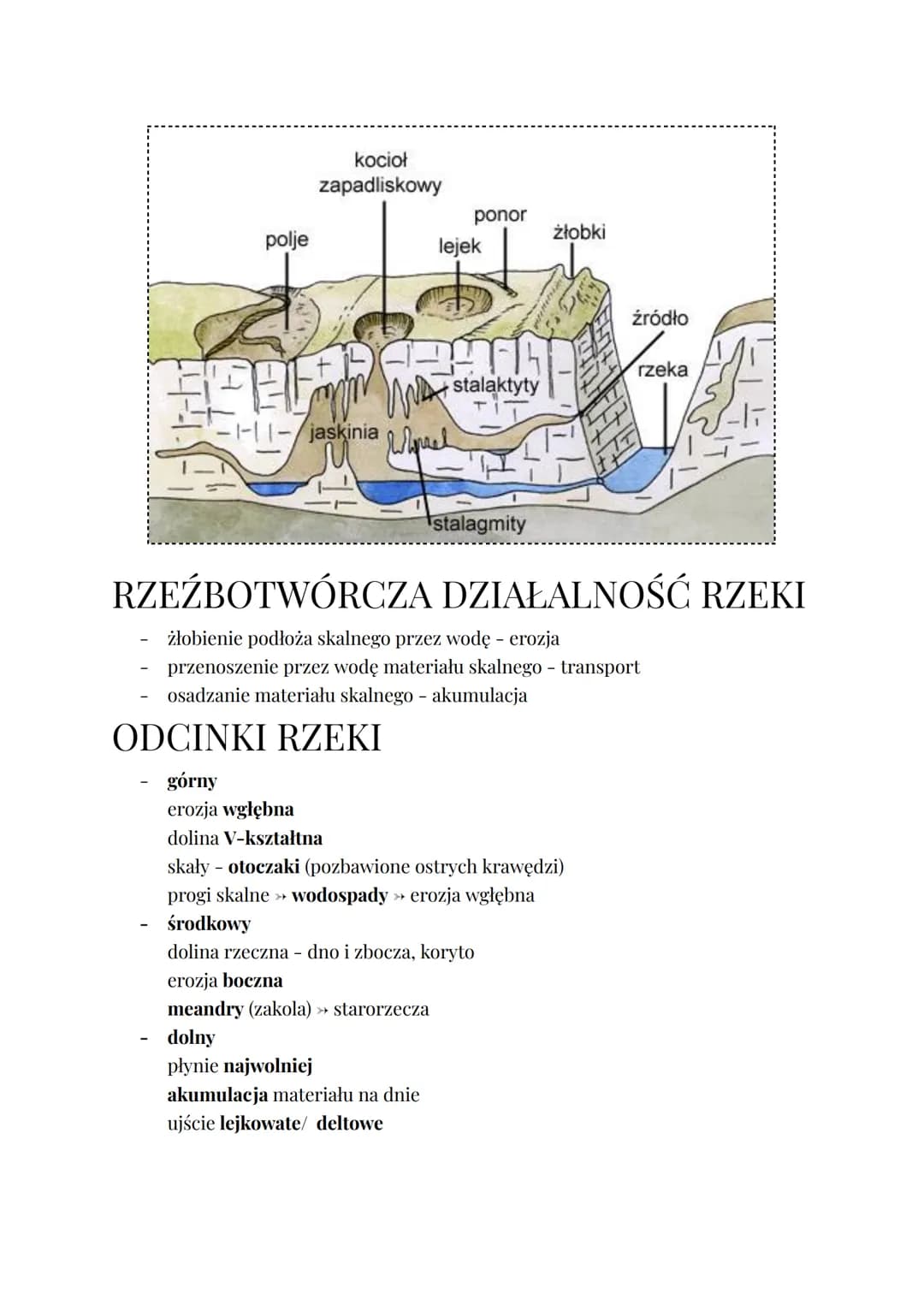 PROCESY ZEWNĘTRZNE KSZTAŁTUJĄCE
POWIERZCHNIĘ ZIEMI
działalność wiatru
wietrzenie
działalność rzek
działalność morza
działalność lodowców gór
