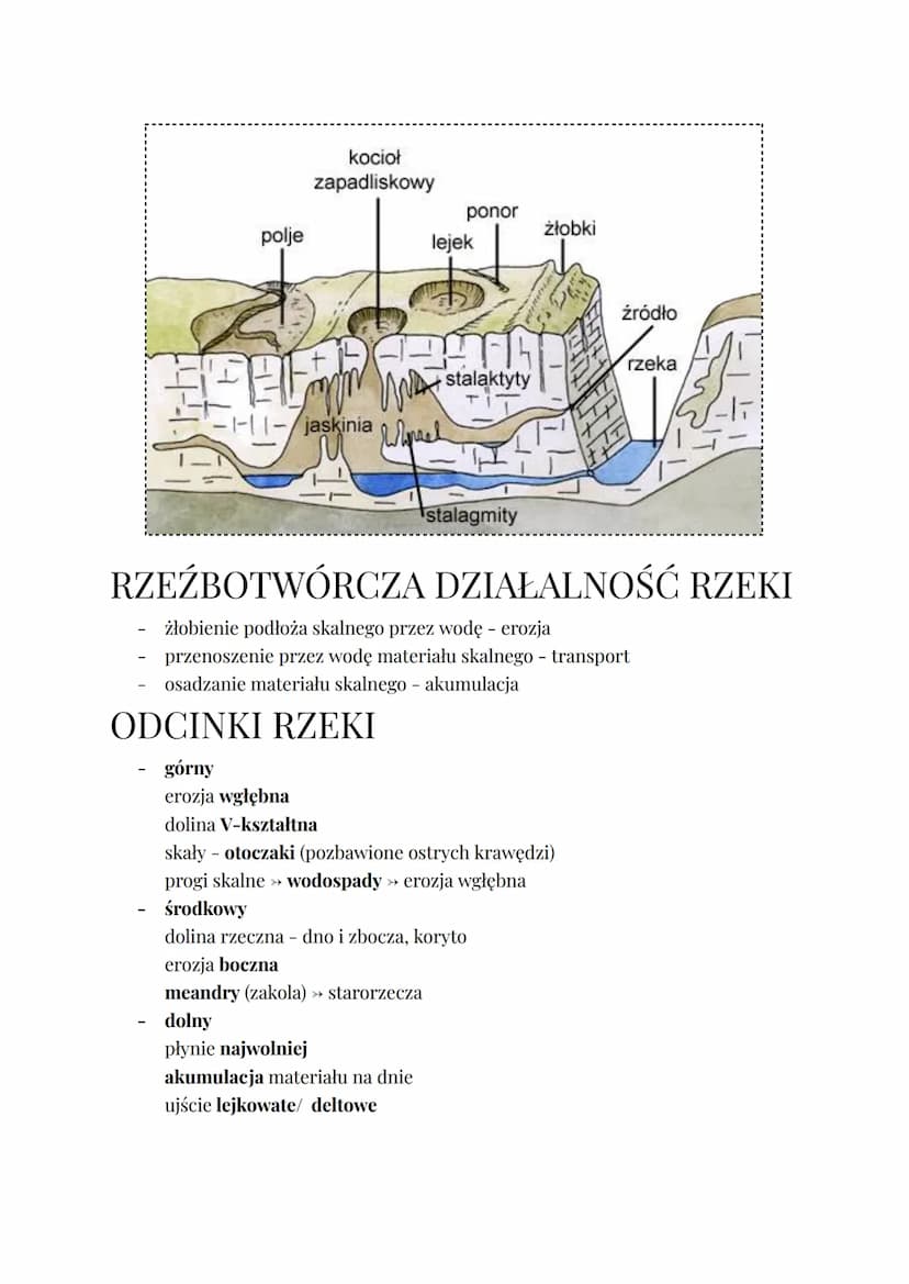 PROCESY ZEWNĘTRZNE KSZTAŁTUJĄCE
POWIERZCHNIĘ ZIEMI
działalność wiatru
wietrzenie
działalność rzek
działalność morza
działalność lodowców gór