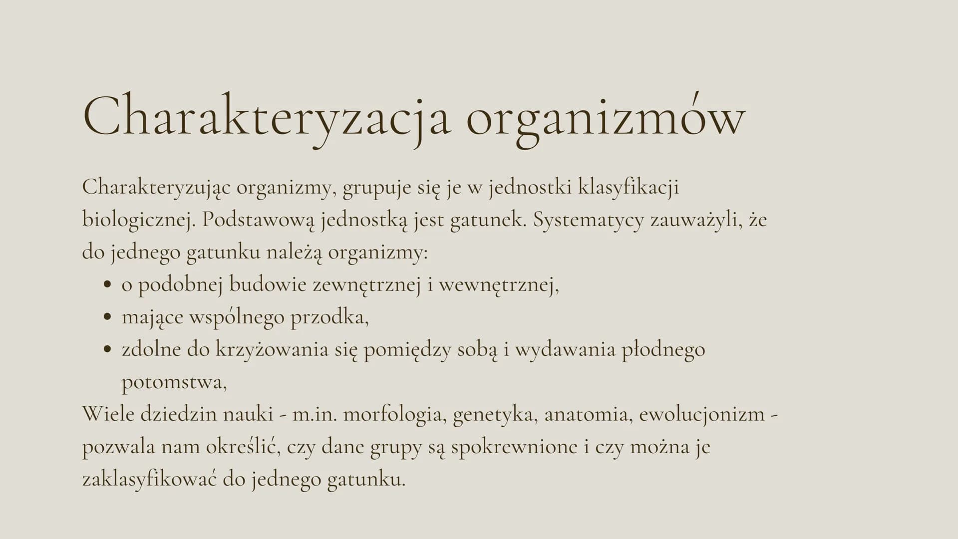 System
klasyfikacji
biologicznej
Klasa 5 Czym jest systematyka?
Systematyka to najstarsza dziedzina nauk biologicznych, zajmująca się
klasyf