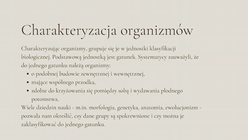 System
klasyfikacji
biologicznej
Klasa 5 Czym jest systematyka?
Systematyka to najstarsza dziedzina nauk biologicznych, zajmująca się
klasyf