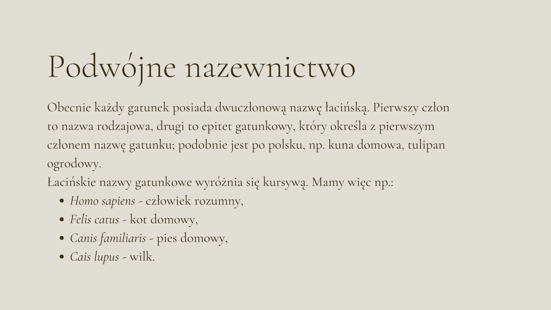 System
klasyfikacji
biologicznej
Klasa 5 Czym jest systematyka?
Systematyka to najstarsza dziedzina nauk biologicznych, zajmująca się
klasyf