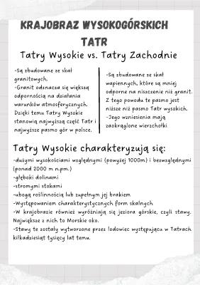 Know Krajobraz wysokogórskich Tatr thumbnail