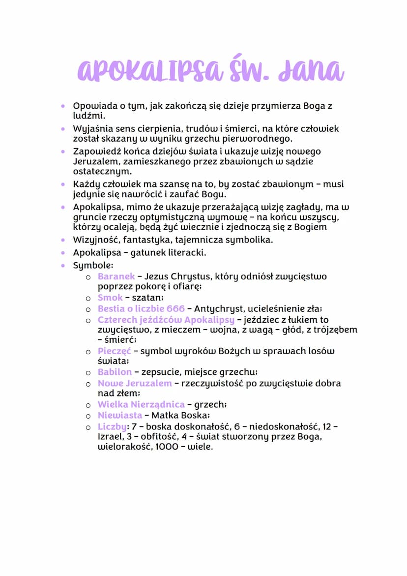 KSIĘGA RODZAJU
opowiada o stworzeniu świata i człowieka, o początkach ludzkości.
Określa miejsce człowieka w świecie i jego szczególne relac