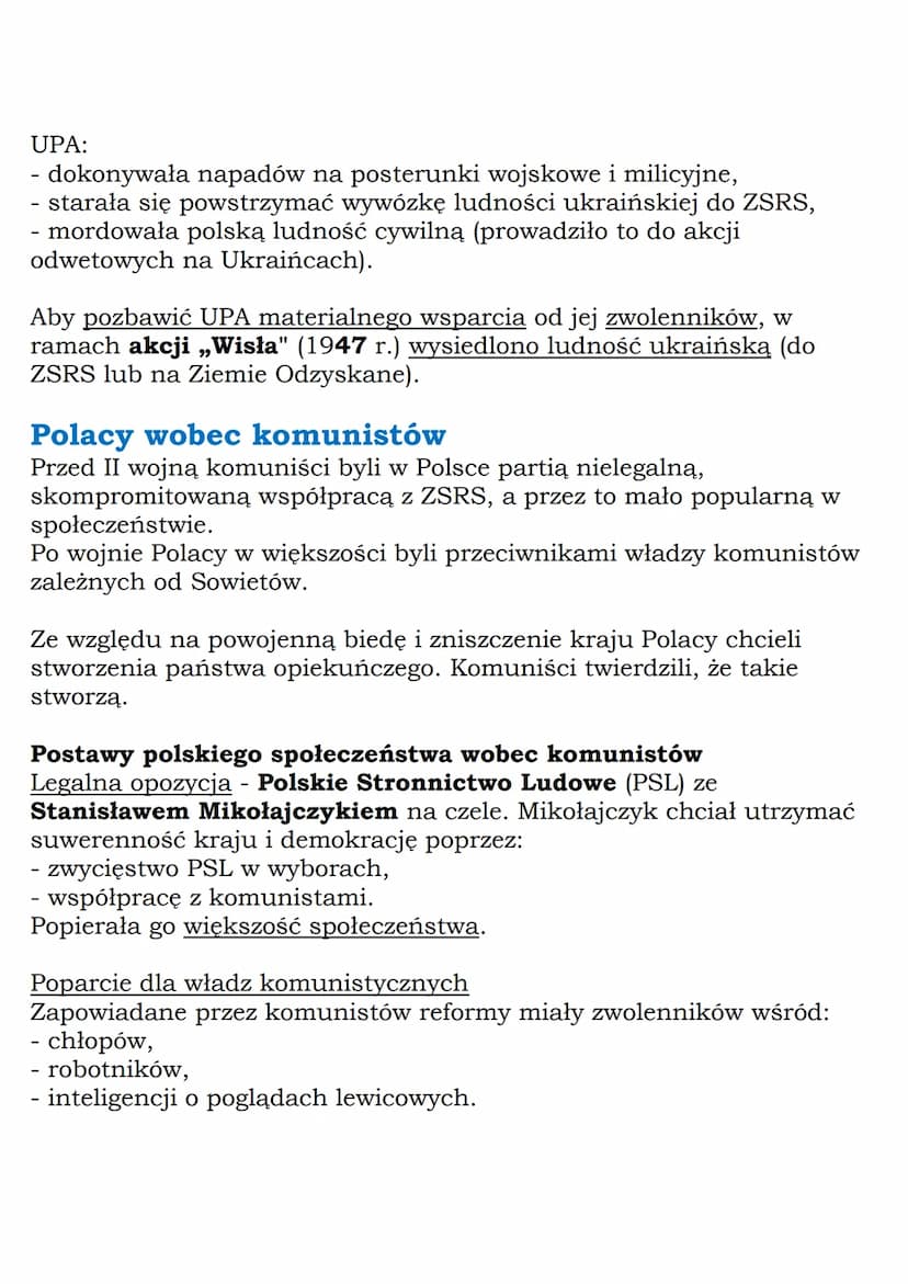 O
MZ_LEARNING_KNOW
Początki władzy
komunistów
w Polsce
Klasa 8, „Wczoraj i dziś”, Nowa Era
Daty do zapamiętania:
referendum ludowe (1946),
p