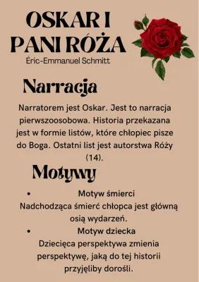 Know NARRACJA I MOTYWY ~ oskar i pani róża🌹 thumbnail