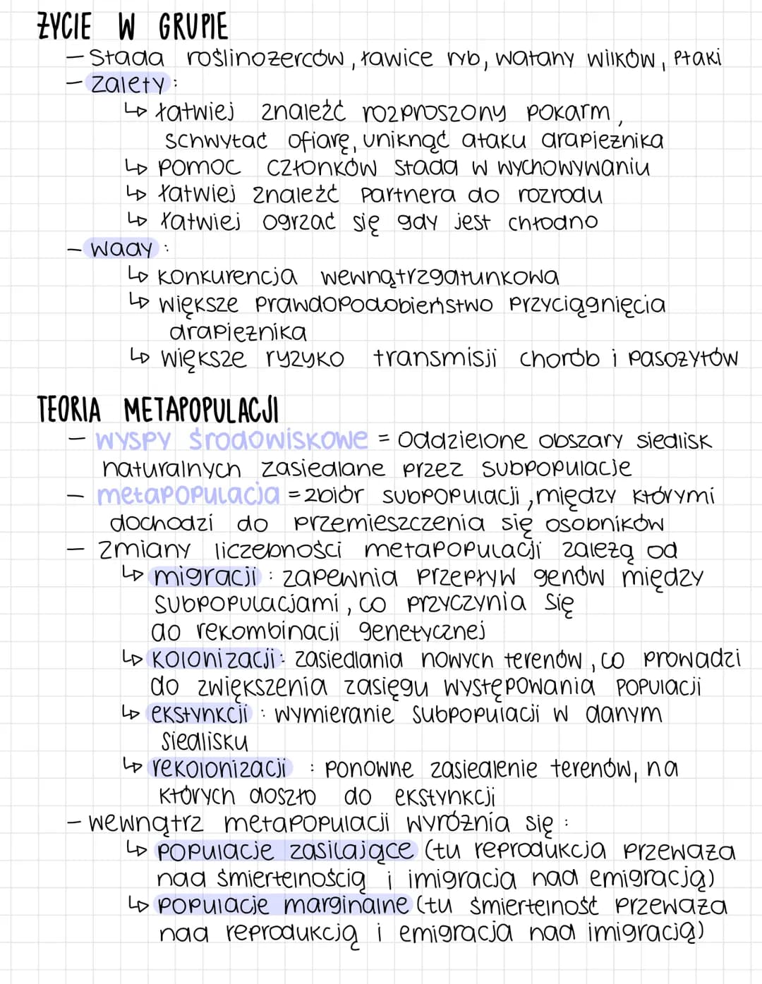 EKOLOGIA POPULACJI
= grupa osobników tego samego gatunku
zyjąca na określonym obszarze
W tym samym czasie
Populacja
LICZEBNOŚĆ
liczba wszyst