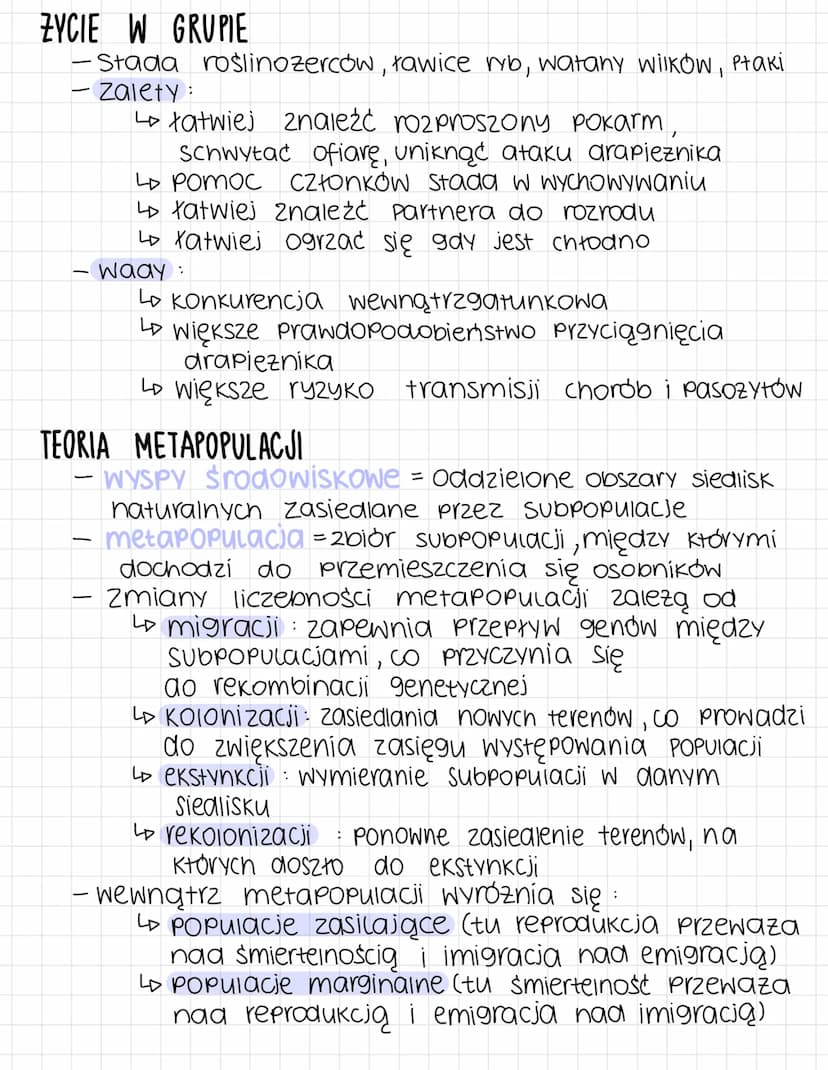 EKOLOGIA POPULACJI
= grupa osobników tego samego gatunku
zyjąca na określonym obszarze
W tym samym czasie
Populacja
LICZEBNOŚĆ
liczba wszyst