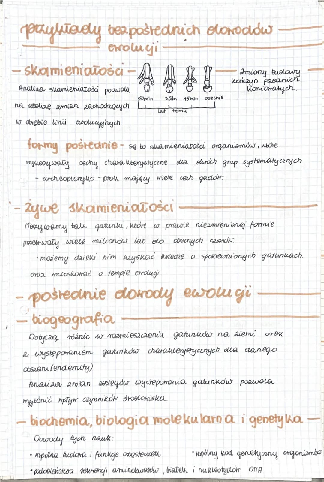 -Troella wiedky o
ewolucji-
ewolucja biologiczna- to proces stopniowych i
nieodwracalnych zmian grup organizmów.
• dotyczy zmian zachookącyc