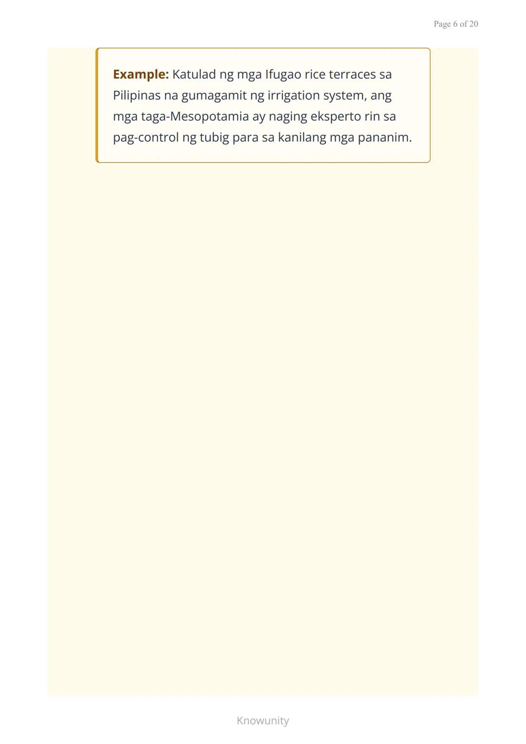 # Sinauang Kabihasnan ng Daigdig: Mesopotamia, Ehipto, Indus, at Tsina

Pag-aaral ng apat na mahahalagang sinaunang kabihasnan sa mundo

## 
