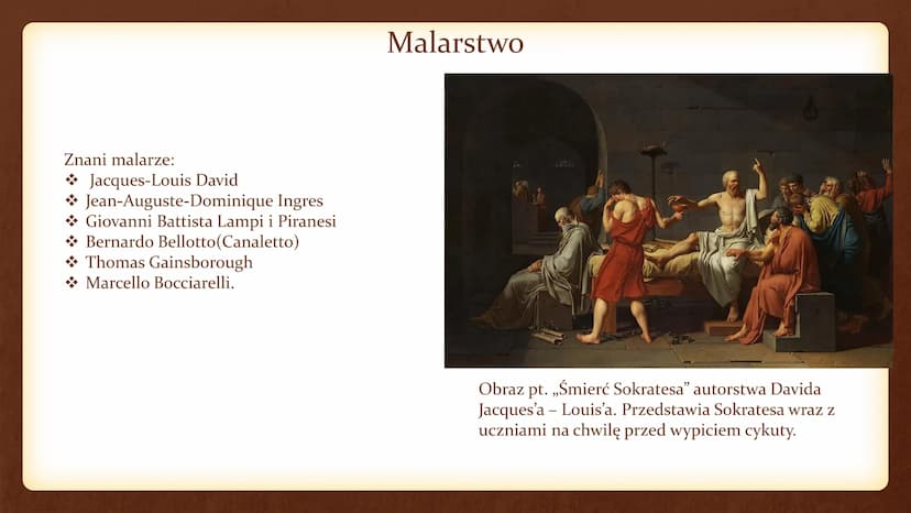 Kultura oświecenia w Europie Oświecenie w Europie
Czas trwania epoki:
Koniec XVII w. do końcówki XVIII w.
Oświecenie - wiek mądrości, wiek f