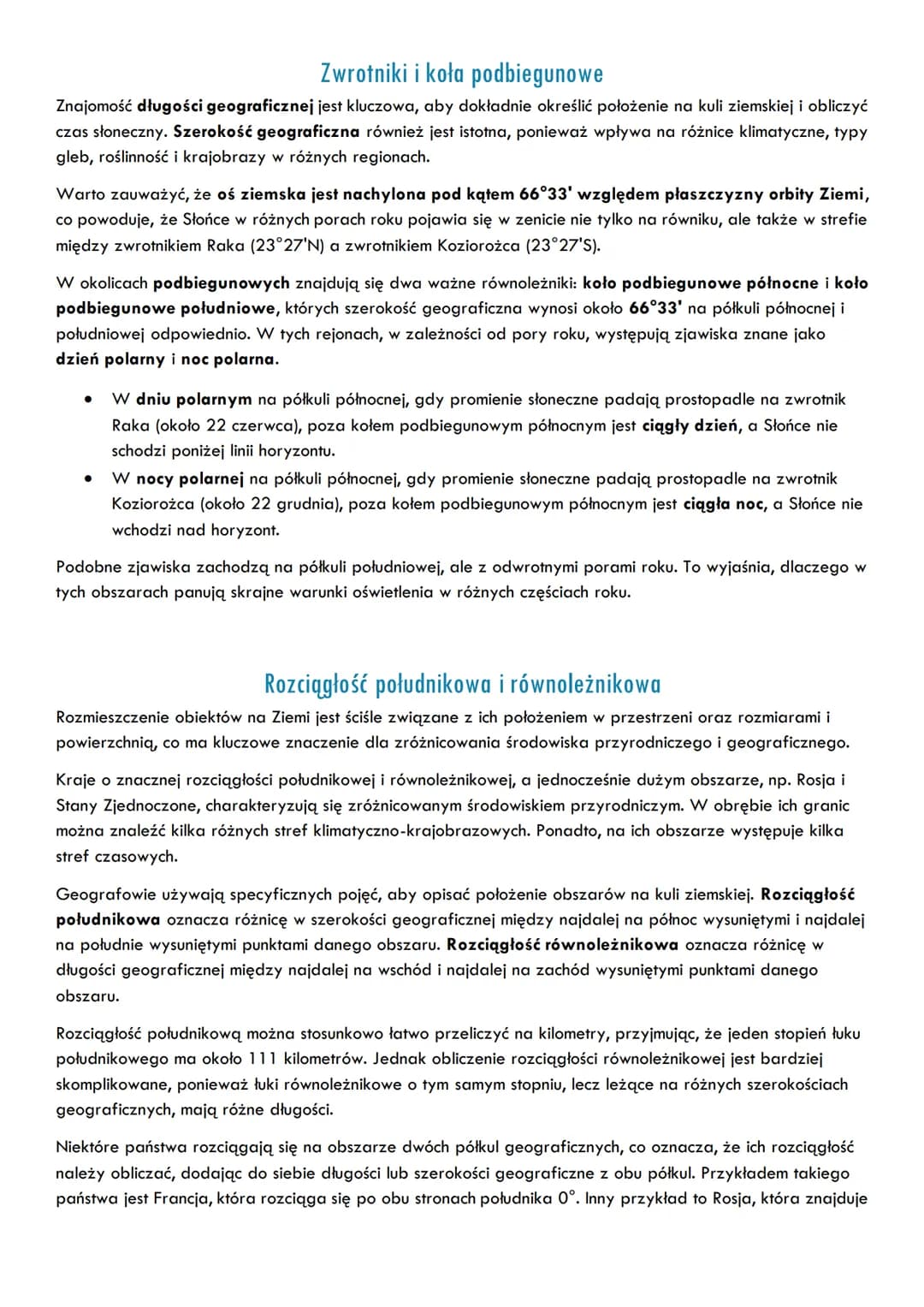 WSPÓŁRZĘDNE GEOGRAFICZNE
Południki i równoleżniki
Ziemia obraca się wokół swojej własnej osi, poruszając się z zachodu na wschód. Oś obrotu 