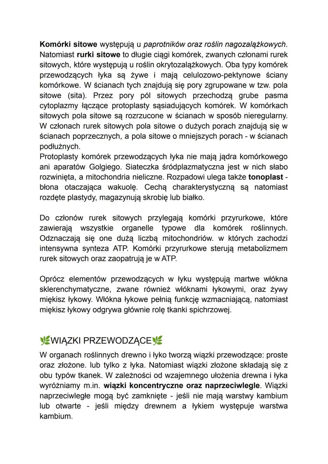 - TKANKI ROŚLINNE -
W organizmach wielokomórkowych komórki o wspólnym pochodzeniu i
podobnej budowie współpracują ze sobą w pełnieniu określ