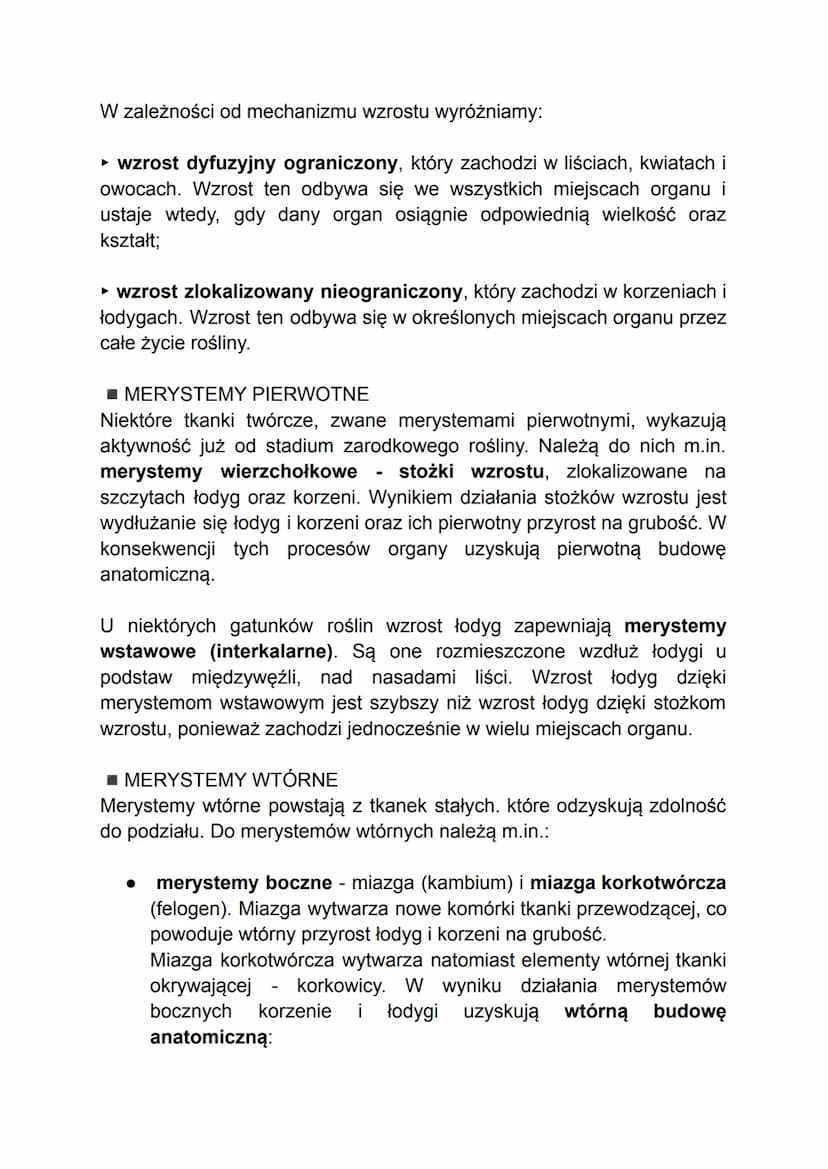 - TKANKI ROŚLINNE -
W organizmach wielokomórkowych komórki o wspólnym pochodzeniu i
podobnej budowie współpracują ze sobą w pełnieniu określ