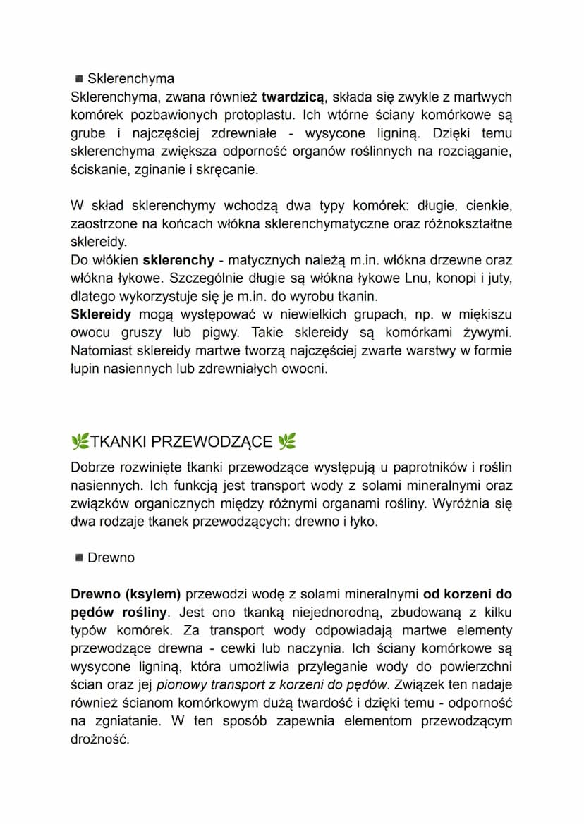- TKANKI ROŚLINNE -
W organizmach wielokomórkowych komórki o wspólnym pochodzeniu i
podobnej budowie współpracują ze sobą w pełnieniu określ