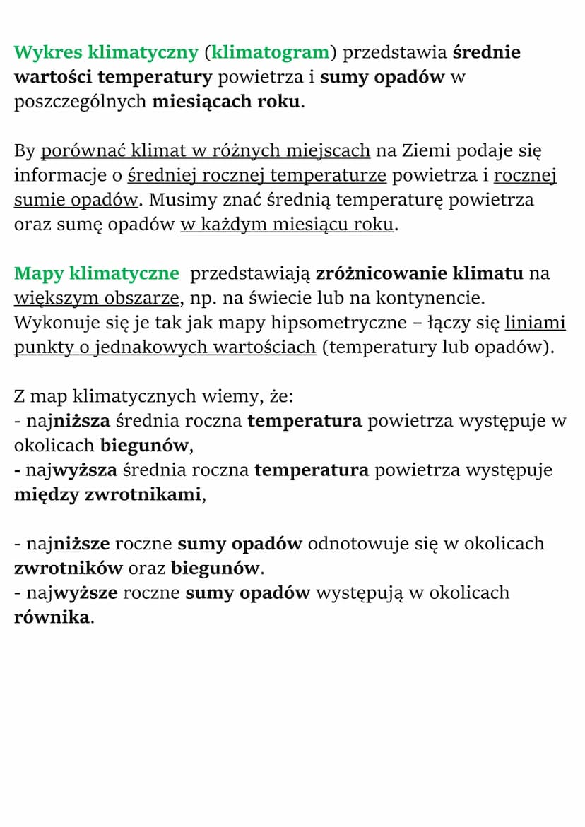 Krajobrazy świata
1.Pogoda a klimat
Pogoda to stan atmosfery w określonym miejscu i czasie.
Składniki pogody:
- temperatura powietrza,
- zac