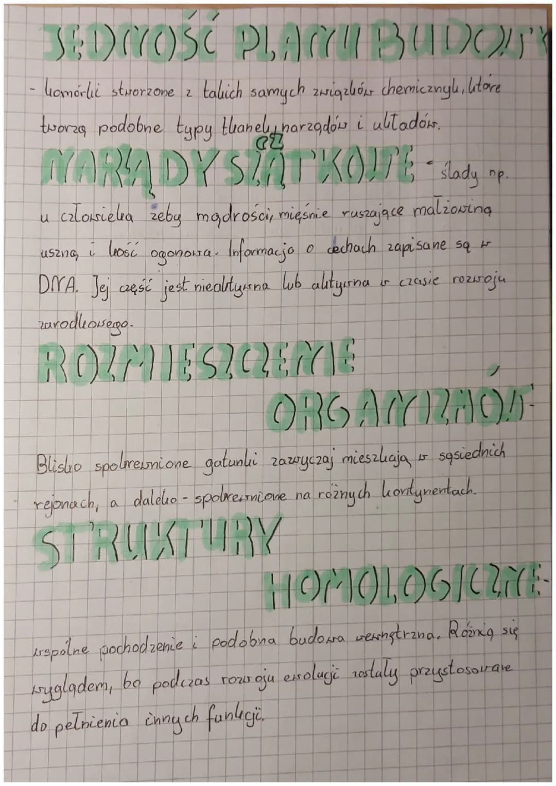BIOLOGIA
EVOLUCSA - proces stopnicaurych smian budary
ciała, sposobu życia, upodobań pokarmowych lub innych cech
gatunkorych, prowadzący do 