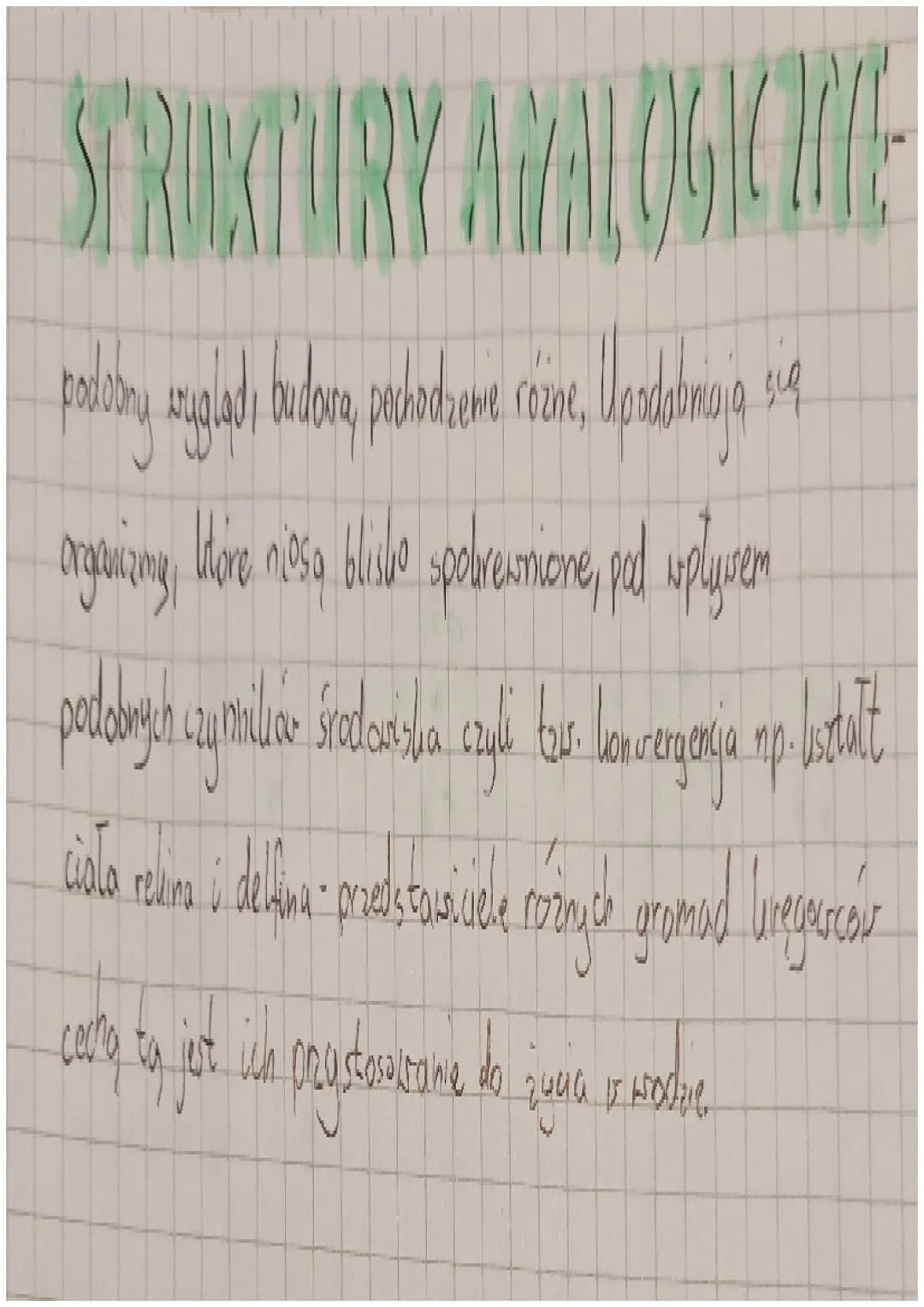 BIOLOGIA
EVOLUCSA - proces stopnicaurych smian budary
ciała, sposobu życia, upodobań pokarmowych lub innych cech
gatunkorych, prowadzący do 