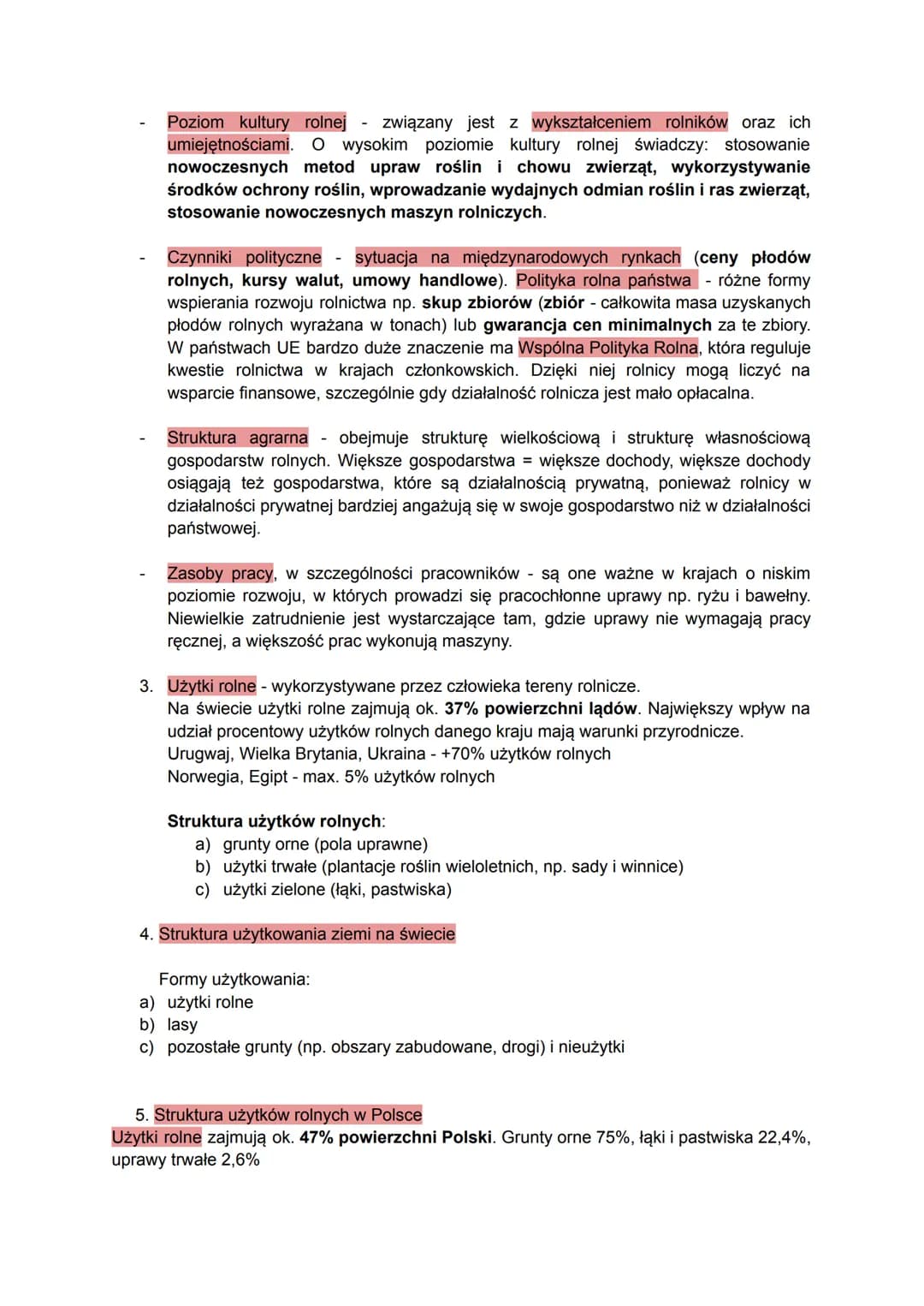 Czynniki Przyrodnicze I Pozaprzyrodnicze Rozwoju Rolnictwa Czynniki Rozwoju Rolnictwa: Przyrodnicze i Pozaprzyrodnicze w Polsce i