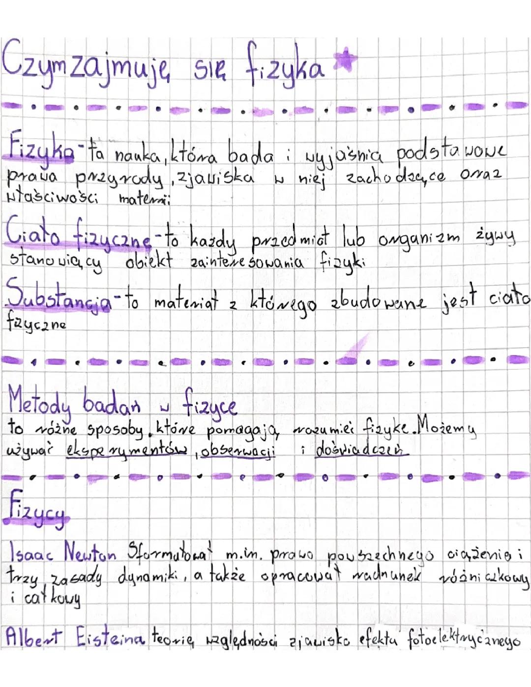 Czym zajmuje się fizyka? - Wyjaśnienie dla klasy 7