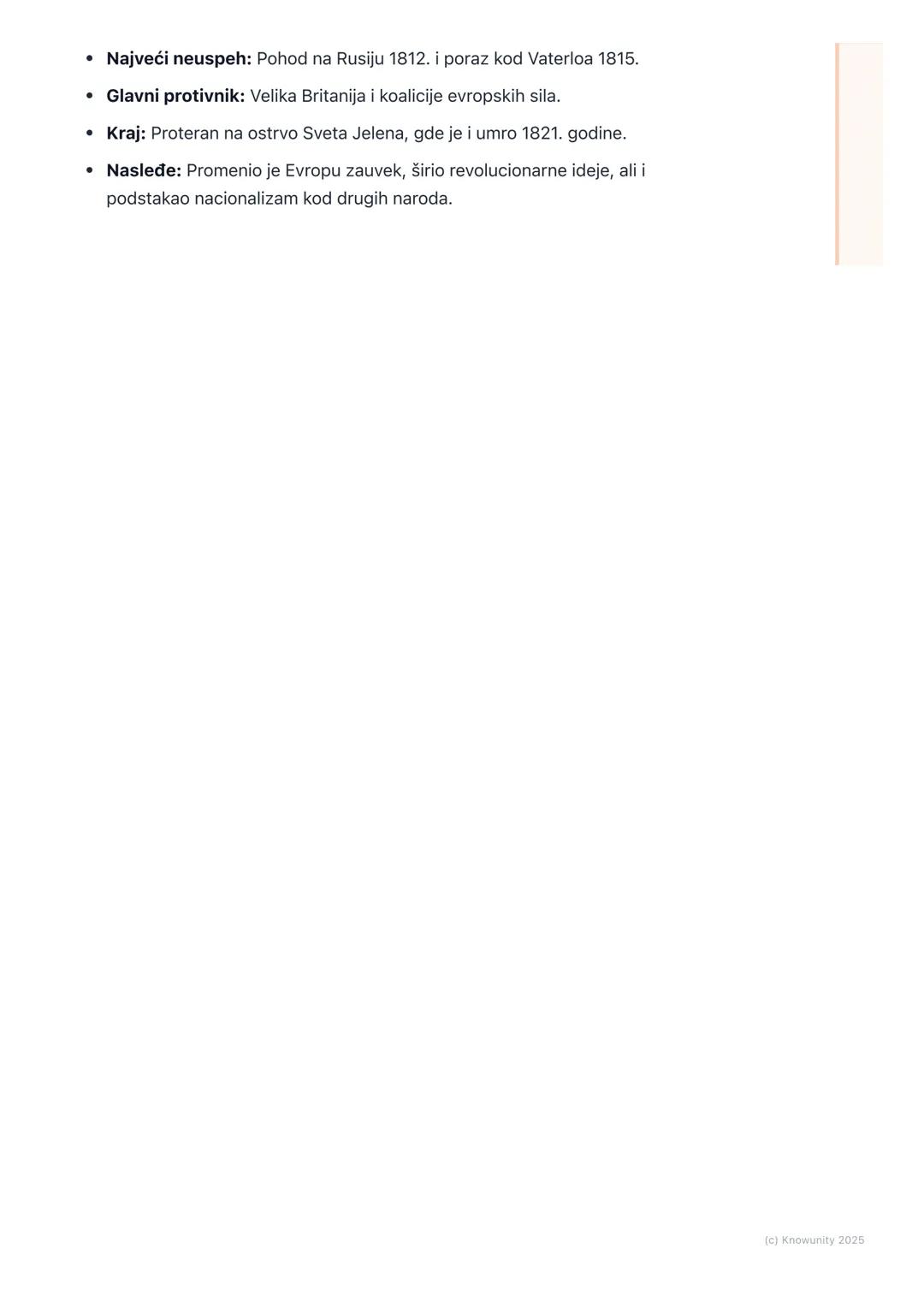 # Napoleon Bonaparta i
# Napoleonski ratovi

Uvod u Napoleona Bonapartu

Napoleon Bonaparta je bio francuski vojskovođa i kasnije car. On je